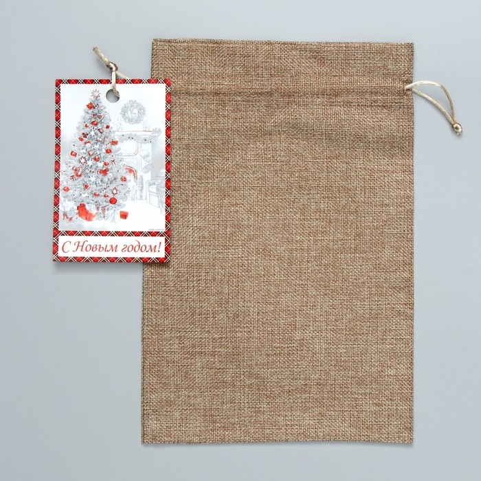 Мешок подарочный «Зима», 20 х 30 см +/- 1.5 см Мешок подарочный «Зима», 20 х 30 см +/- 1.5 см