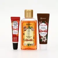 URAL LAB Арома Саунд Набор гель для душа, крем для рук и бальзам для губ, печенье