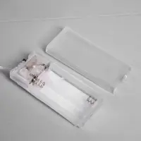 Фигура деревянная &laquo;Ёлочка&raquo;, 33&times;17&times;17 см, 50 LED, от батареек AAx2, свечение тёплое белое