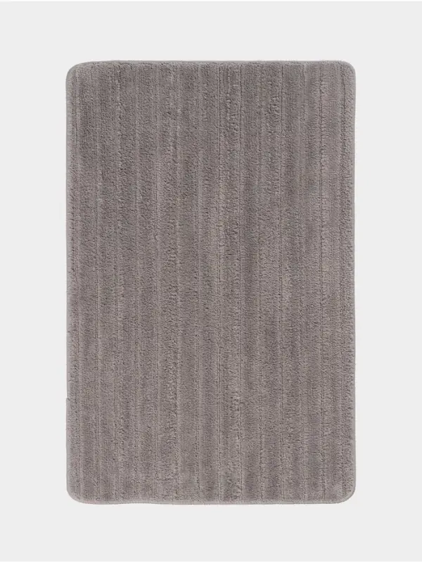 Коврик Savanna, 50&times;80 см, ворс 1 см, микрофибра, серый