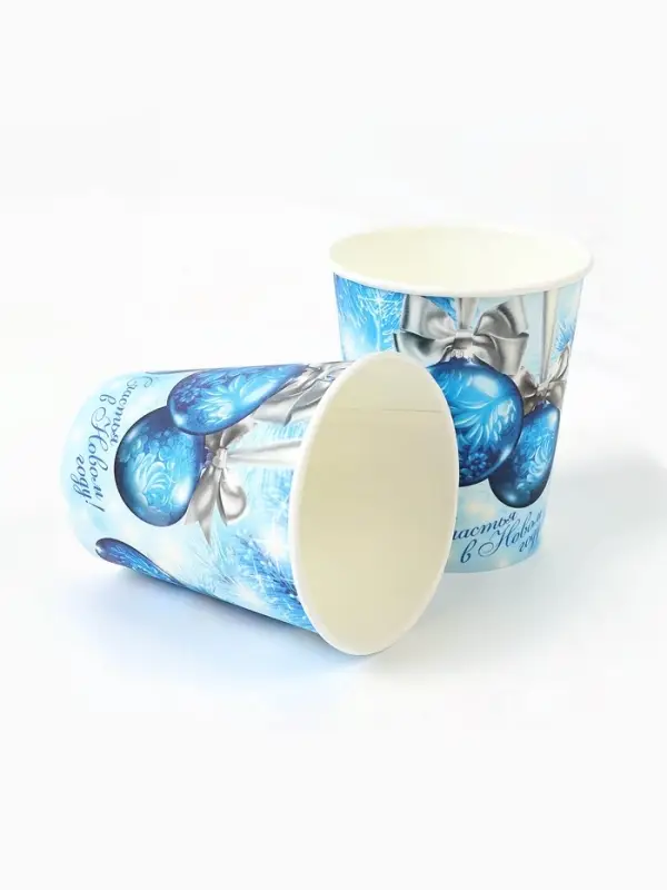 Набор бумажной посуды «Счастья в Новом году», 12 персон Набор бумажной посуды «Счастья в Новом году», 12 персон