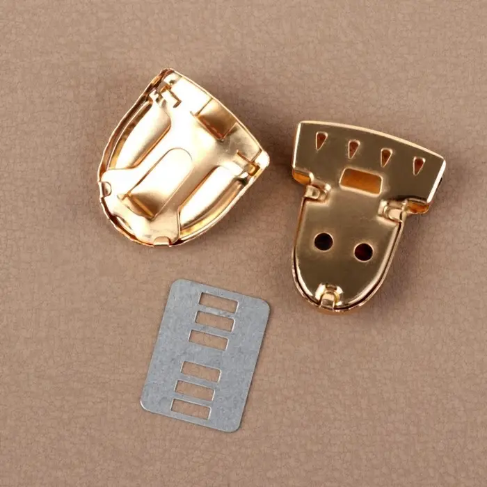 Застёжка для сумки, 4×3 см, цвет золотой Застёжка для сумки, 4×3 см, цвет золотой