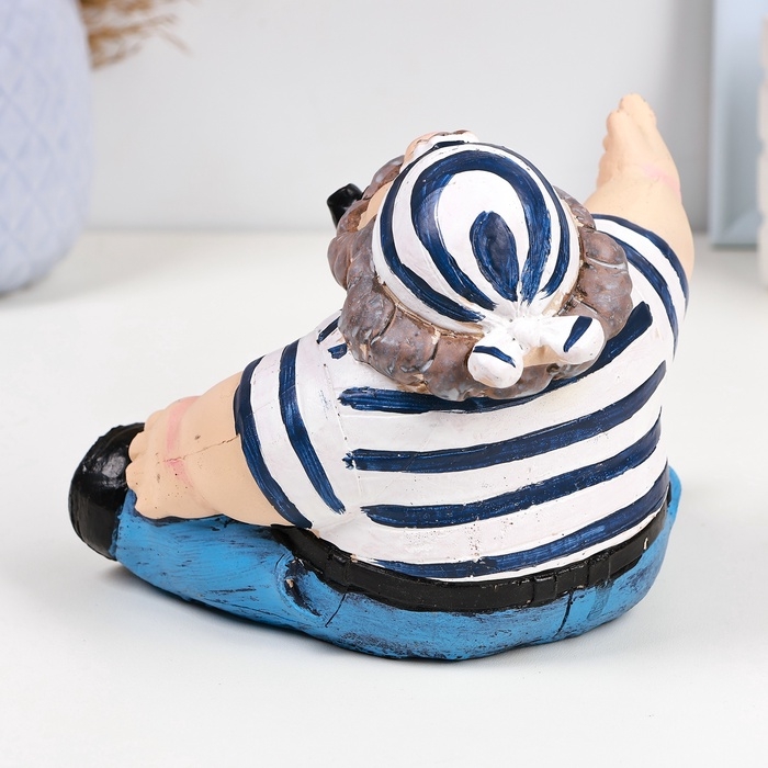 Фигура  Фигура "Моряк с трубкой" 15х12х13см