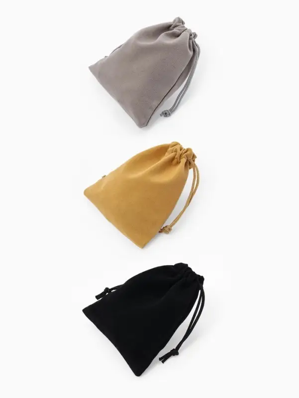 Набор бархатных подарочных мешочков 15 шт. &laquo;Праздничное ассорти&raquo;, 9&times;10, цвет МИКС