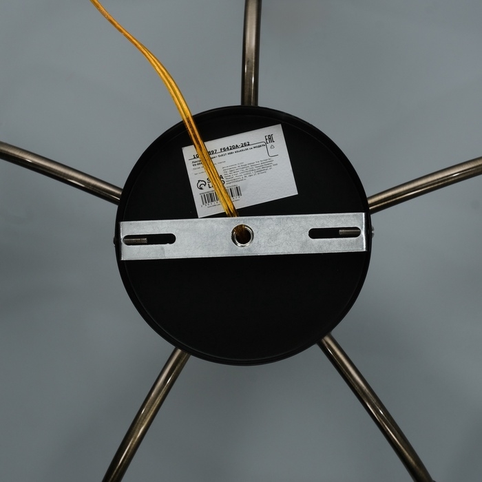 Люстра Люстра "Сандра" 5хЕ27 40Вт черно-бронзовый 65х65х30 см