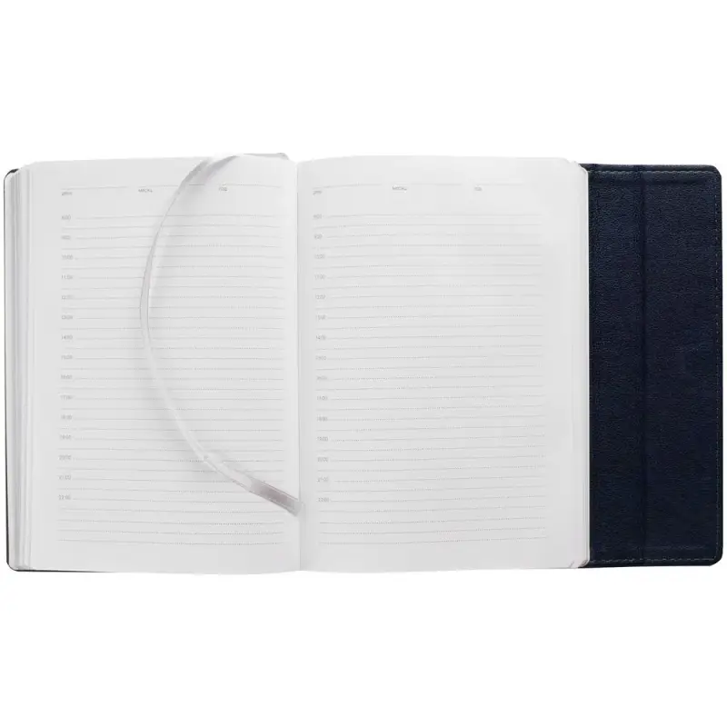 Ежедневник Flap на заказ, недатированный, синий Ежедневник Flap на заказ, недатированный, синий