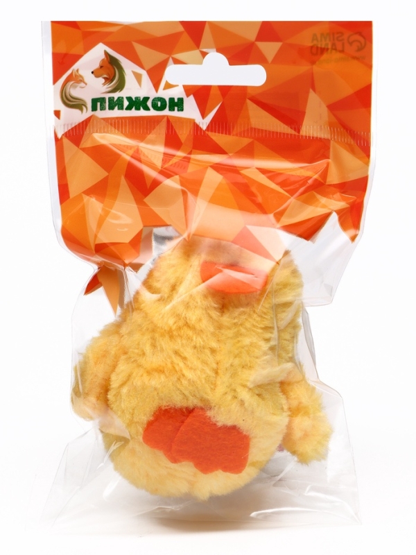 Игрушка вибрирующая  Игрушка вибрирующая "Цыпа", 7 см, желтая