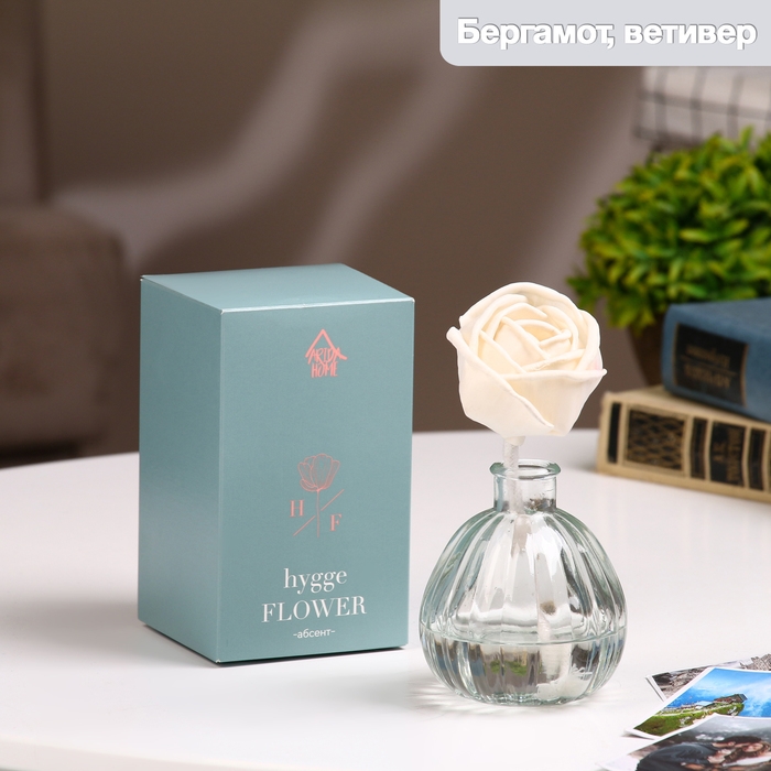 Диффузор ароматический Hygge Flower #14 Абсент 50 мл Диффузор ароматический Hygge Flower #14 Абсент 50 мл