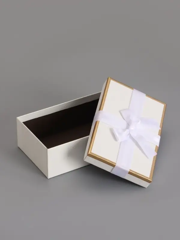 Набор подарочных коробок 3 в 1, прямоугольные, молочный, 23&times;16&times;9.5; 21&times;14&times;8; 19&times;12&times;6.5 см