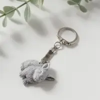 Брелок "Кролик" (барельеф), 3,5см