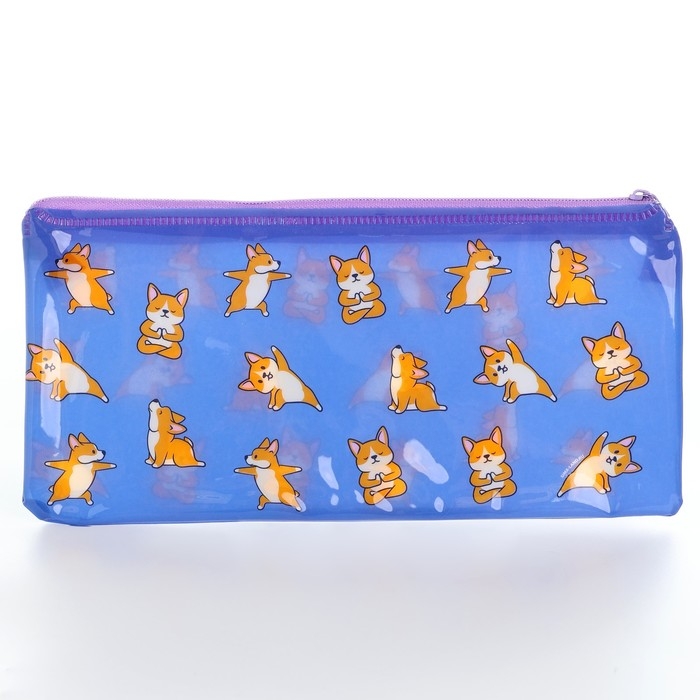 Пенал школьный мягкий плоский 9,5 х 20,5 ПВХ «1 сентября: Пупсики» МИКС Пенал школьный мягкий плоский 9,5 х 20,5 ПВХ «1 сентября: Пупсики» МИКС