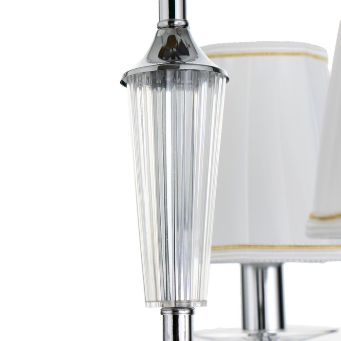 Люстра Люстра "Авиталь" 3xЕ14 40Вт хром 58х58х80 см BayerLux