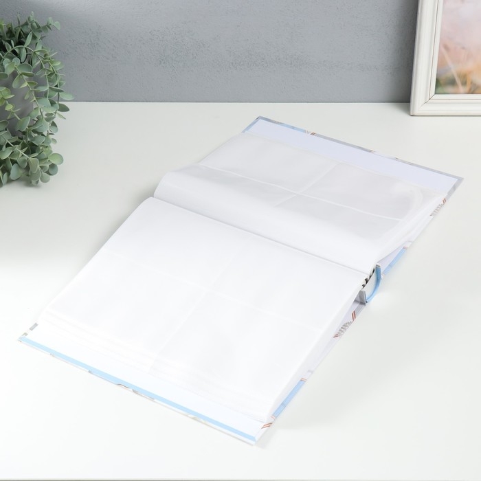 Фотоальбом на 400 фото 10х15 см Фотоальбом на 400 фото 10х15 см "Нежные цветы на принте" МИКС 33,5х27,5х5,5 см