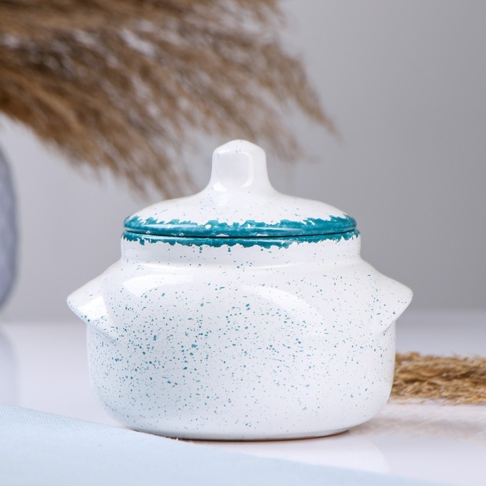 Горшок керамический для запекания  Горшок керамический для запекания "Новарусса №5" 0,5л / 14х12см, варадеро