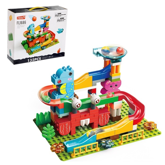 Конструктор Шарики «Океан-горка», 132 детали Конструктор Шарики «Океан-горка», 132 детали