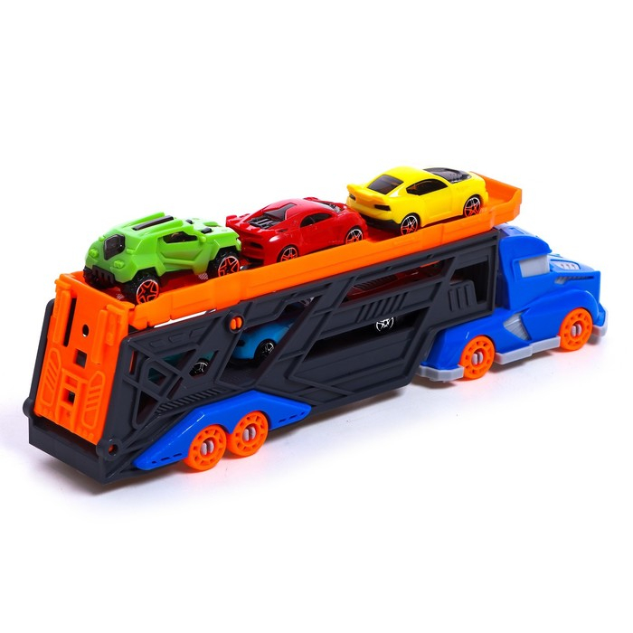 Грузовик &laquo;Трейлер&raquo;, с 6 машинами