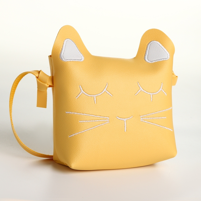 Сумка детская для девочки на магните, цвет жёлтый Сумка детская для девочки на магните, цвет жёлтый