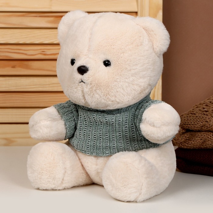 Мягкая игрушка «Мишка», 26 см, в кофте, МИКС Мягкая игрушка «Мишка», 26 см, в кофте, МИКС