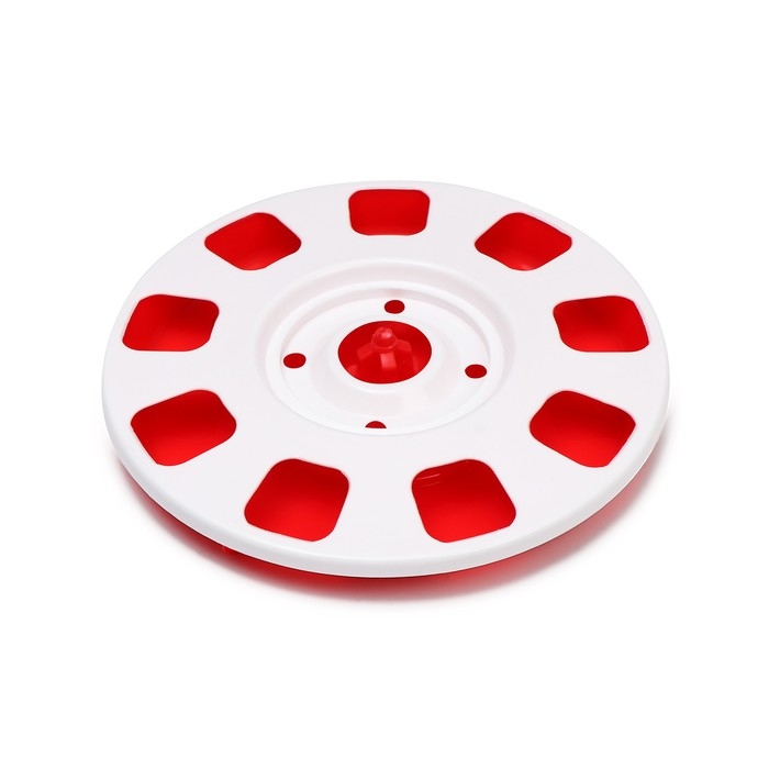 Поилка для домашней птицы, под банку и бутылку, d = 220 мм, МИКС Поилка для домашней птицы, под банку и бутылку, d = 220 мм, МИКС