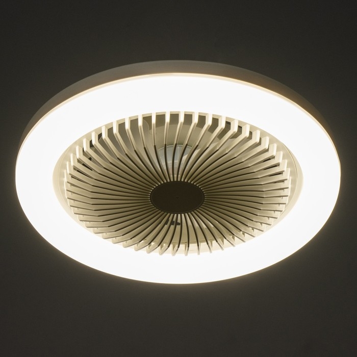 Светильник с ПДУ Светильник с ПДУ "Вихрь" LED 30Вт 6000К белый 25х25х15см BayerLux