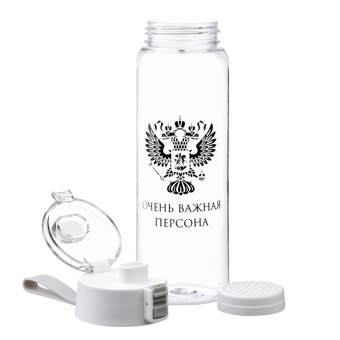 Бутылка для воды, 810 мл,  Бутылка для воды, 810 мл, "Очень важная персона"