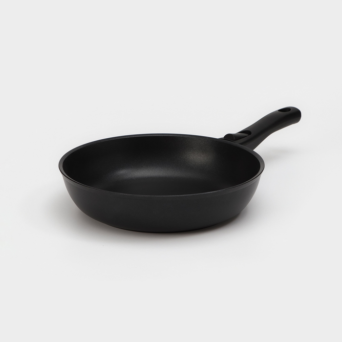 Сковорода «Традиция», d=26 см, стеклянная крышка, съёмная ручка, антипригарное покрытие, цвет чёрный Сковорода «Традиция», d=26 см, стеклянная крышка, съёмная ручка, антипригарное покрытие, цвет чёрный