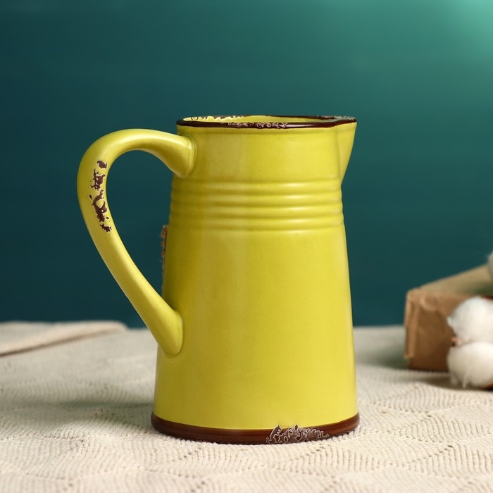 Кашпо  Кашпо "Оливер" зеленое, 7х13х14см