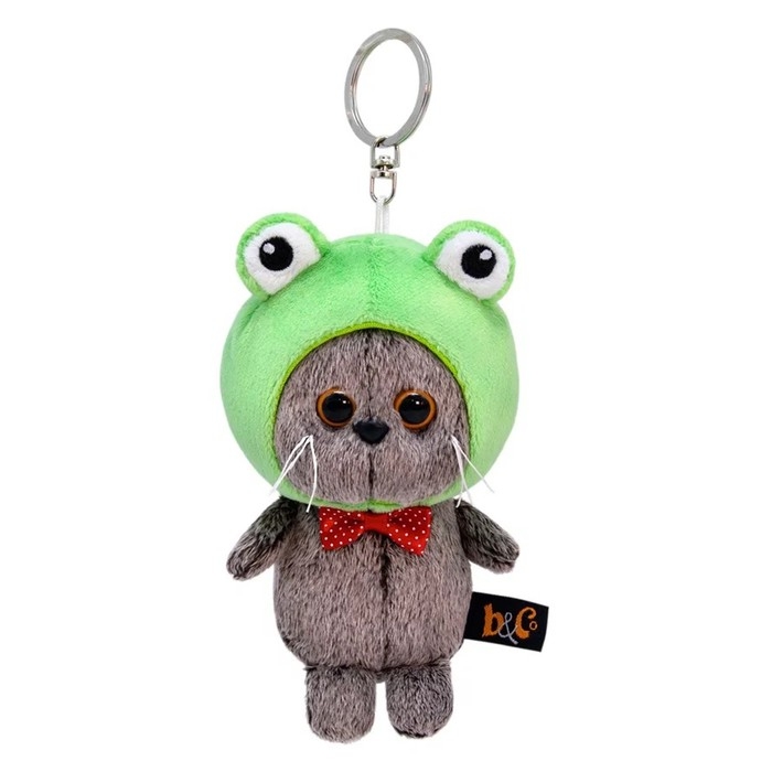 Мягкая игрушка-брелок «Басик Лягушонок» 12 см Мягкая игрушка-брелок «Басик Лягушонок» 12 см