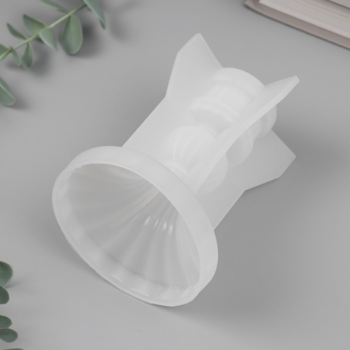 Молд силикон Молд силикон "Подсвечник. Классика" 8,7х8,7х10,5 см