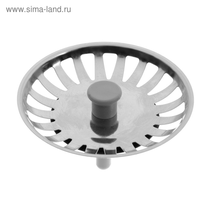 Решетка для мойки Решетка для мойки "АНИ Пласт" M350SP, 3 1/2", ручка пластик, d=115 мм