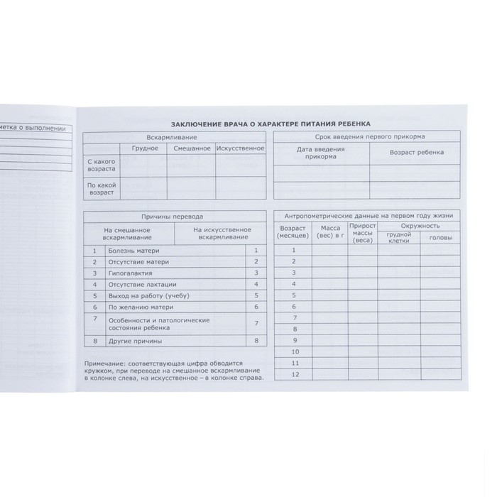 Медицинская карта ребенка Форма №112/у, 80 листов, Дамбо Медицинская карта ребенка Форма №112/у, 80 листов, Дамбо