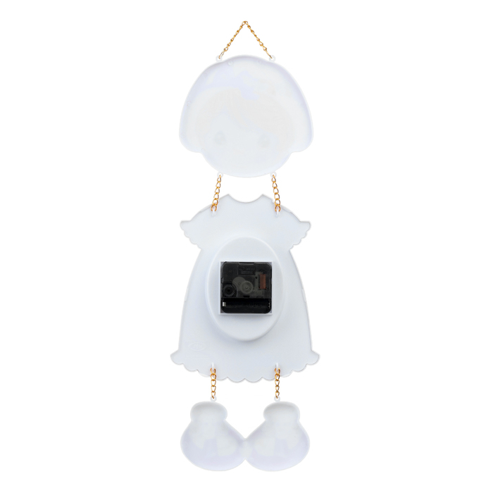 Детские настенные часы  Детские настенные часы "Девочка", дискретный ход, 16 х 42 см