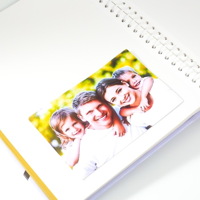 Фотоальбом магнитный 20 листов  Фотоальбом магнитный 20 листов "Филин в наушниках - ух-х-х!" 29х24х2 см