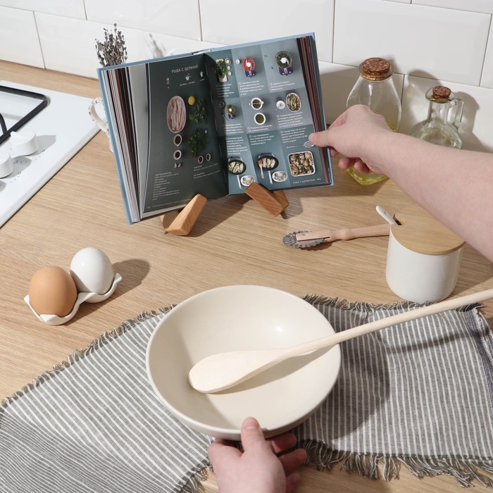 Подставка для книг, планшетов, 16,5×12,5×16,5 см, длина 1 детали 22,5 см, берёза Подставка для книг, планшетов, 16,5×12,5×16,5 см, длина 1 детали 22,5 см, берёза