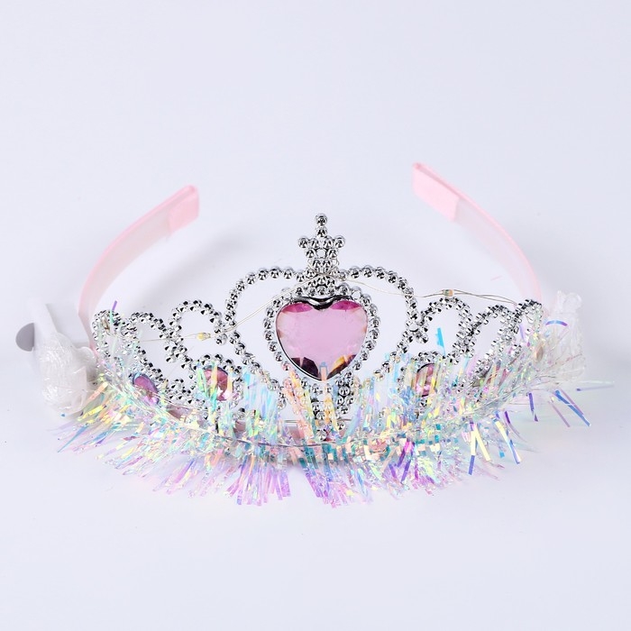 Корона «Эльза» световая, цвета МИКС Корона «Эльза» световая, цвета МИКС