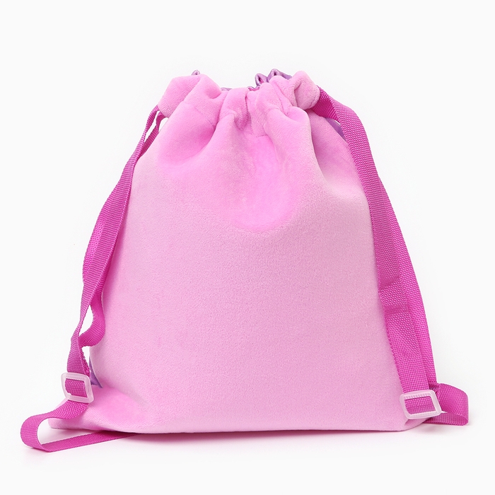 Сумка детская «Аниме», 35 × 30 см, цвет фиолетовый