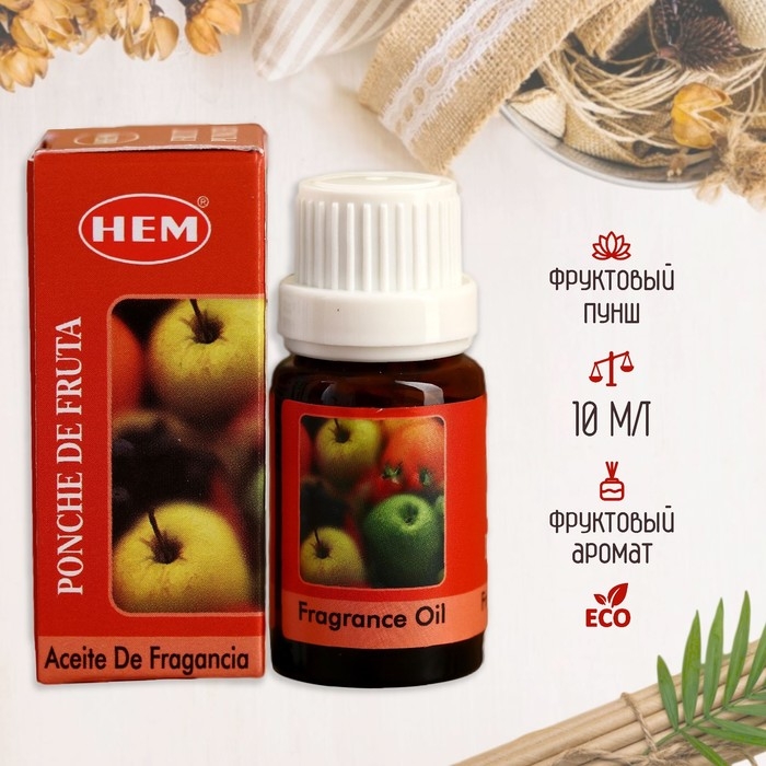 Аромамасло HEM 10 мл Фруктовый пунш Аромамасло HEM 10 мл Фруктовый пунш