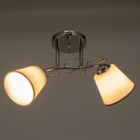 Люстра 2177/2 E27 40Вт хром 43х26х22 см BayerLux