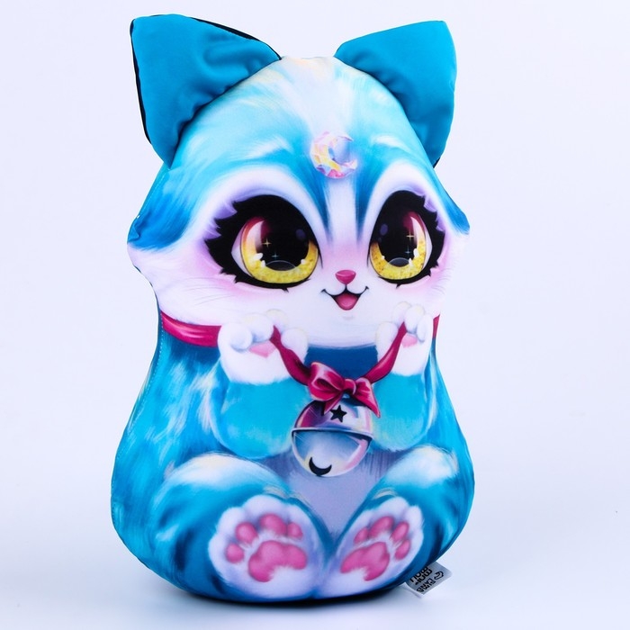 Антистресс игрушка Антистресс игрушка "Котик", голубой