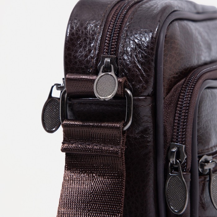 Сумка мужская, цвет коричневый Сумка мужская, цвет коричневый