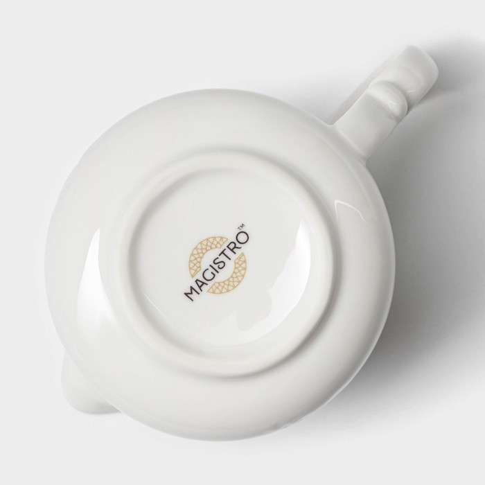 Молочник фарфоровый Magistro Kingdom, 250 мл Молочник фарфоровый Magistro Kingdom, 250 мл