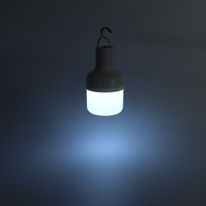 Фонарь кемпинговый аккумуляторный, 10 Вт, 400 мАч, 2835, 3 режима Фонарь кемпинговый аккумуляторный, 10 Вт, 400 мАч, 2835, 3 режима