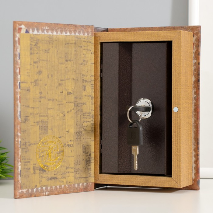 Сейф дерево книга Сейф дерево книга "Письмо во Францию" кожзам 17х11х5 см