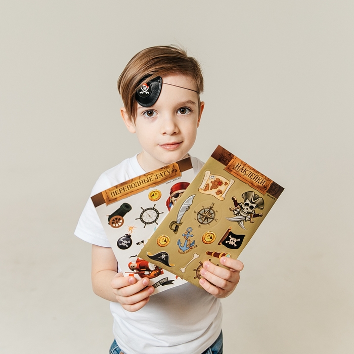 Карнавальный набор  Карнавальный набор "Пиратская вечеринка" с игрой крокодил