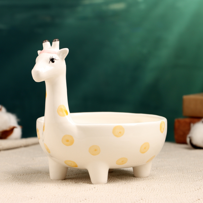 Кашпо - бонсай Кашпо - бонсай "Жираф" 19х13х13см