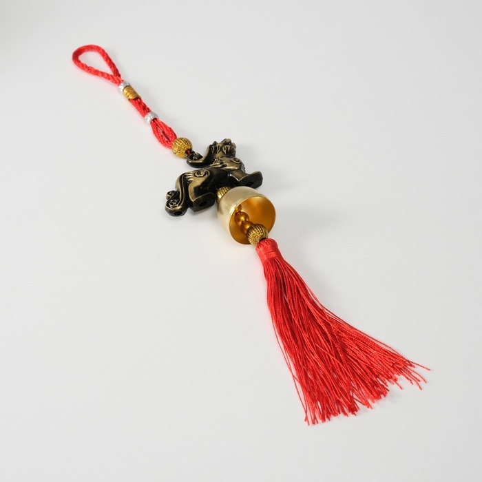 Колокольчик металл  Колокольчик металл "Кирин" 1 колокол d=2,5 см 37х5 см