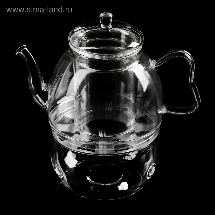 Подставка стеклянная для подогрева «Огонёк», d=13 см Подставка стеклянная для подогрева «Огонёк», d=13 см