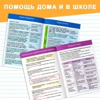 Шпаргалки для средней школы набор &laquo;Учим русский язык&raquo;, 4 шт.