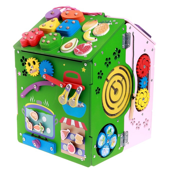 Бизидом «Дом принцессы» со светом Бизидом «Дом принцессы» со светом