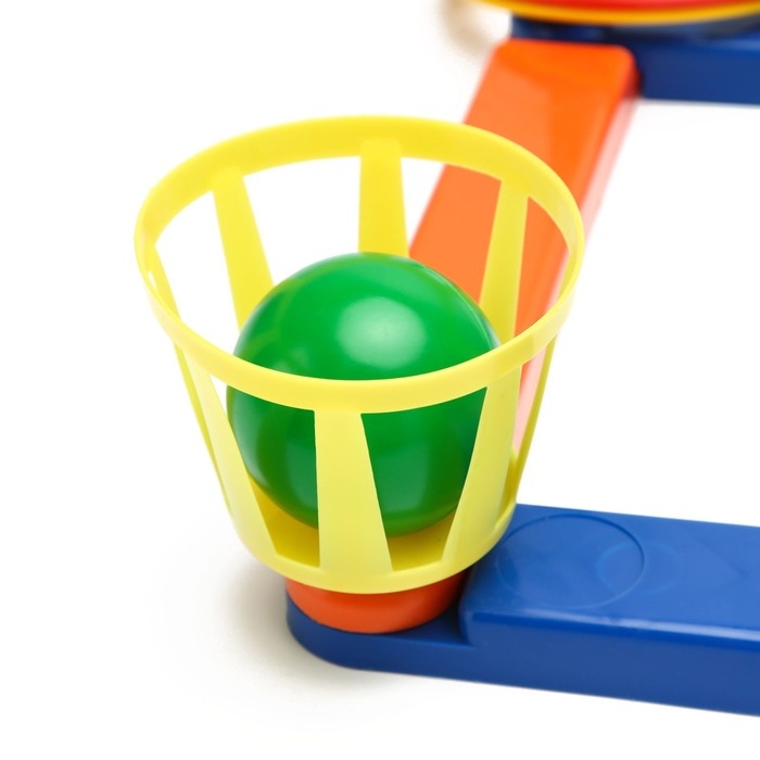 Кольцеброс-Шароброс, 2 шара, 2 кольца, 16.5 х 35 см Кольцеброс-Шароброс, 2 шара, 2 кольца, 16.5 х 35 см